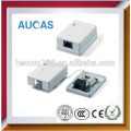 Single Dual Port Telefon und Netzwerk Kabel Anschluss Box Aucas